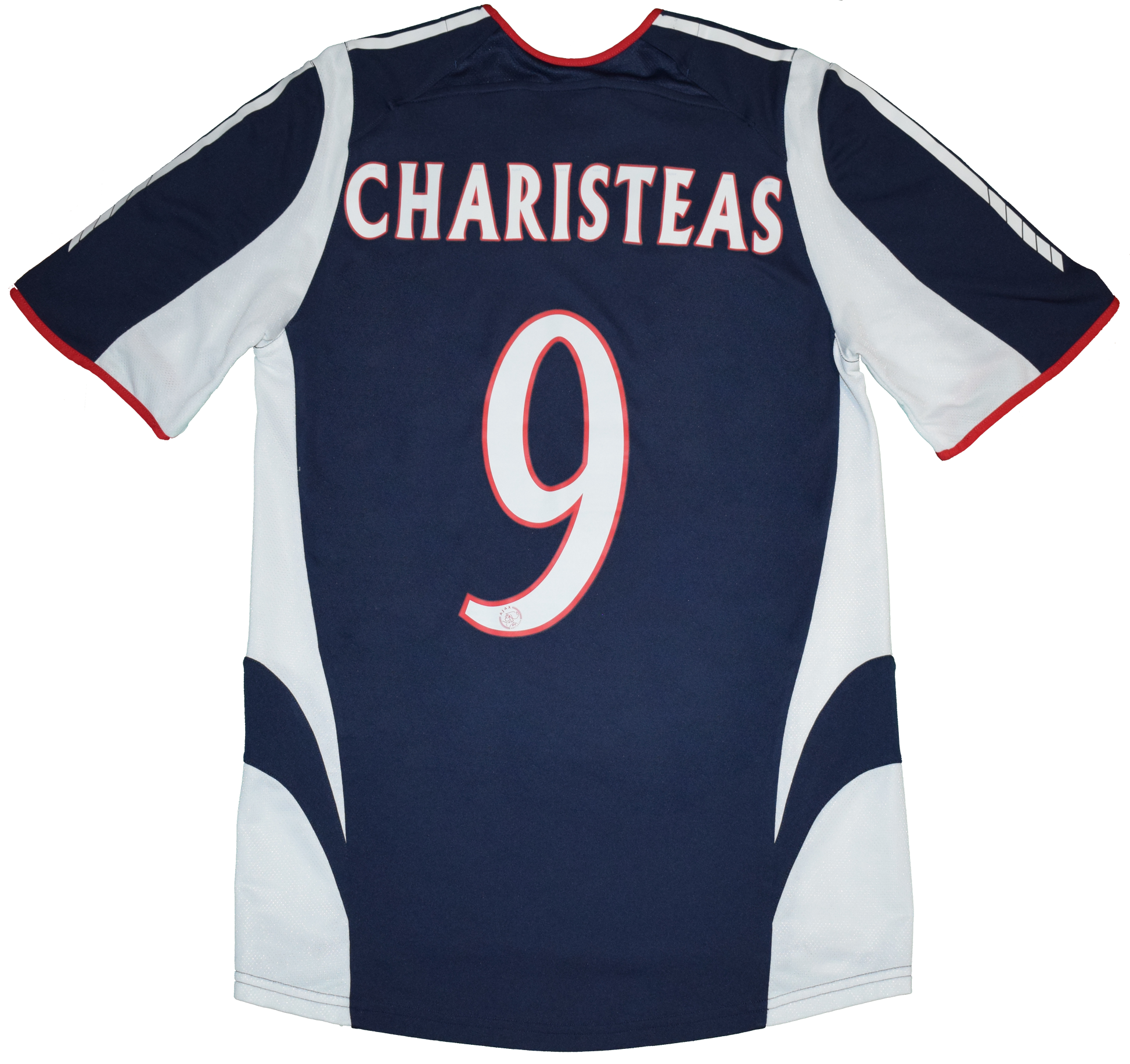Ajax 2005/06 Away Kit with Official Charisteas Print Small