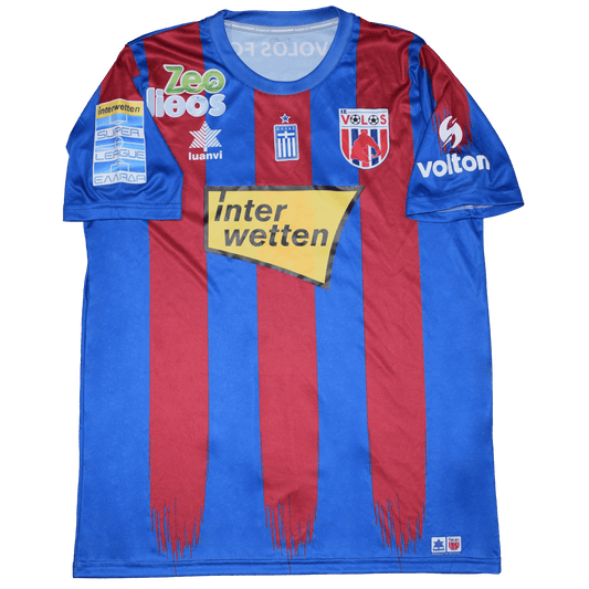 Barrientos Matchworn Volos FC 2021/22 Home kit Large