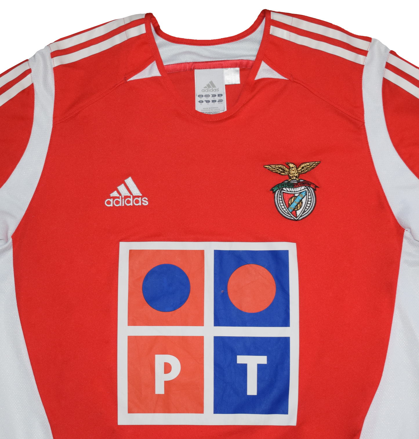 Benfica 2005/06 Home kit with Nuno Gomez Print Medium