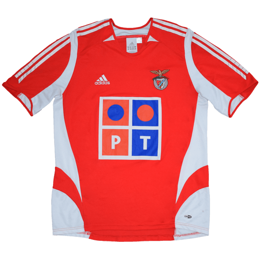 Benfica 2005/06 Home kit with Nuno Gomez Print Medium