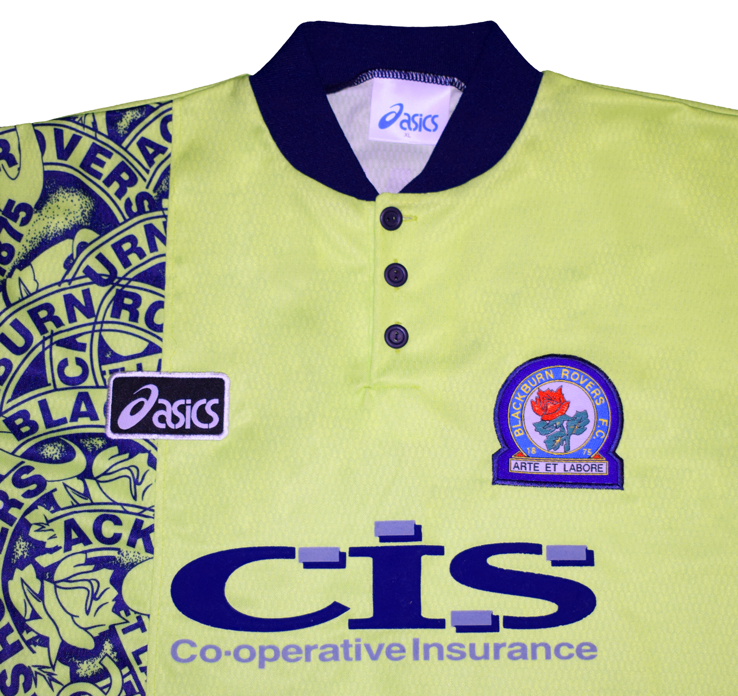 Blackburn Rovers 1996/97 Away kit with official Donis Print XL