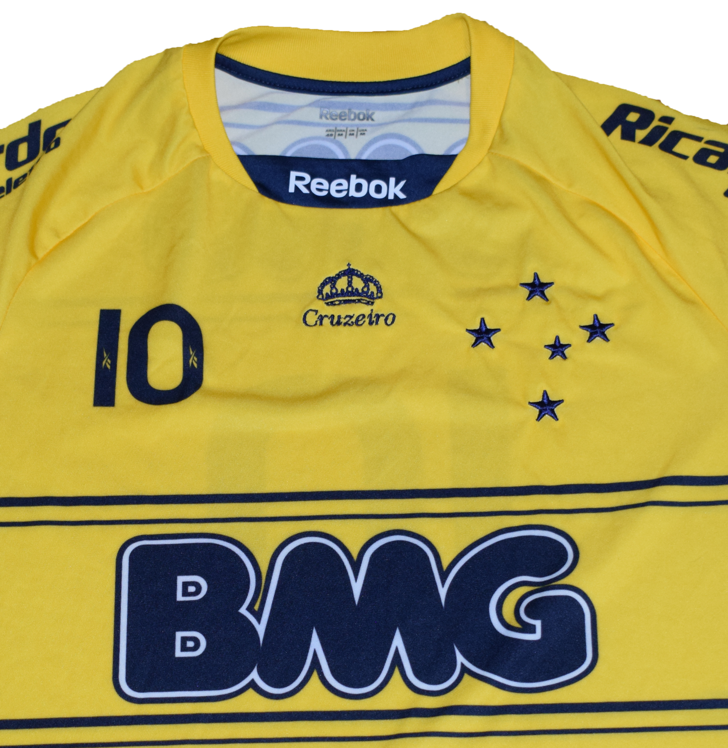 Cruzeiro 2010 Third kit YMedium with number 10 Print (Kids)