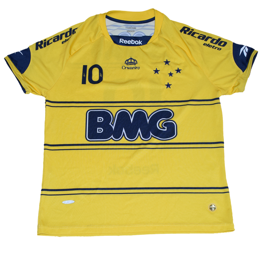 Cruzeiro 2010 Τρίτη Εμφάνιση YMedium με αριθμό '10' Εκτύπωση (Παιδικό)