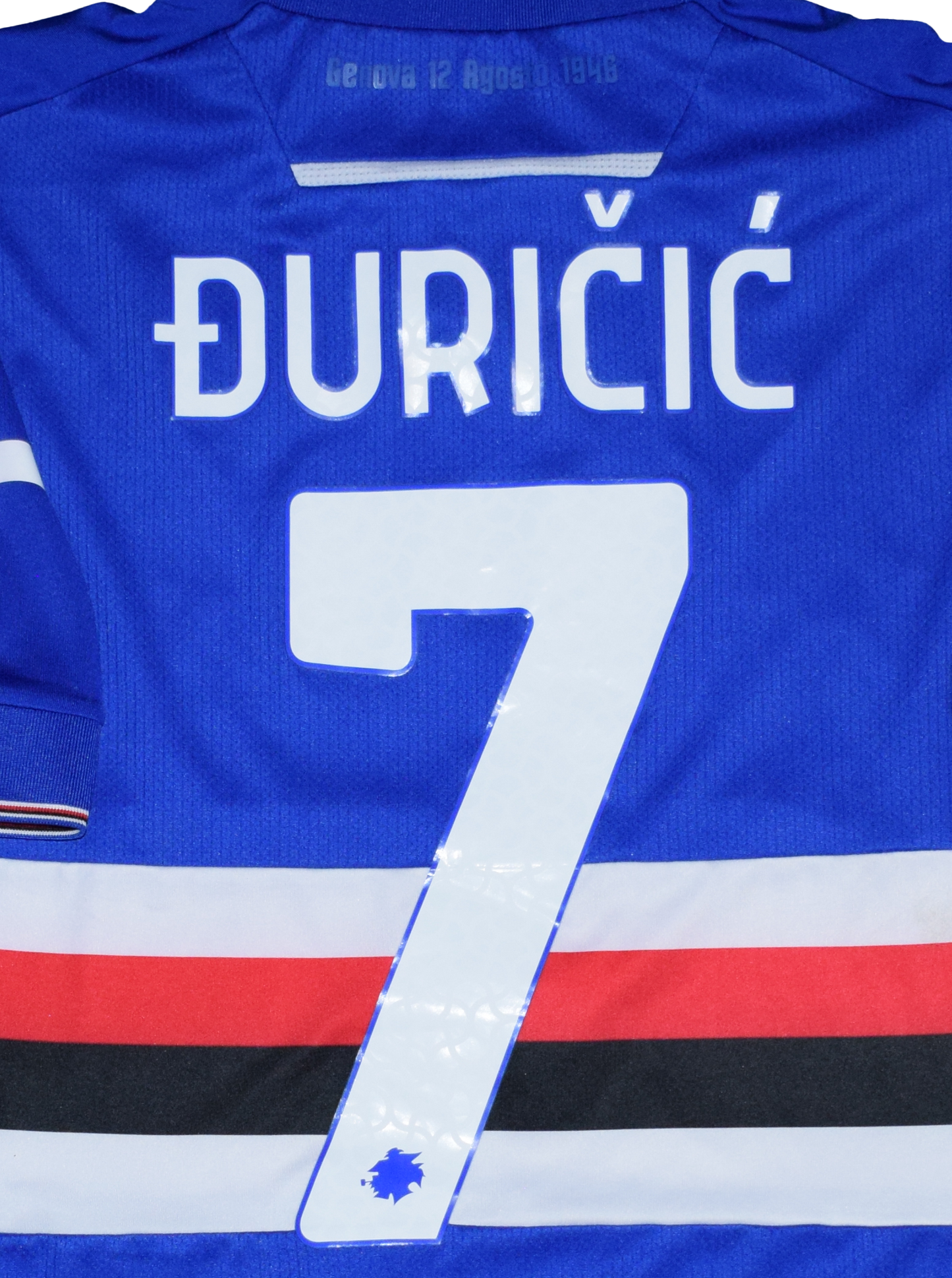 Đuričić Matchworn Sampdoria 2022/23 Home kit Medium