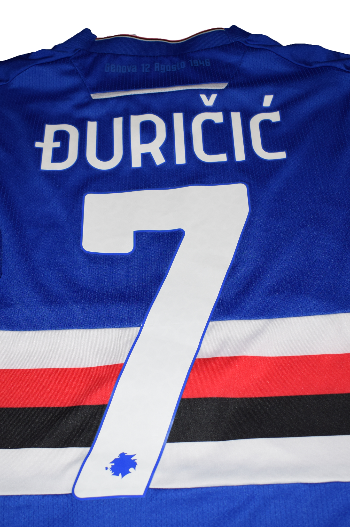 Đuričić Matchworn Sampdoria 2022/23 Home kit Medium