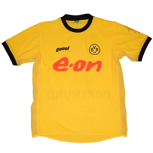 Borussia Dortmund 2003/04 Home kit with Official Koller Print XS