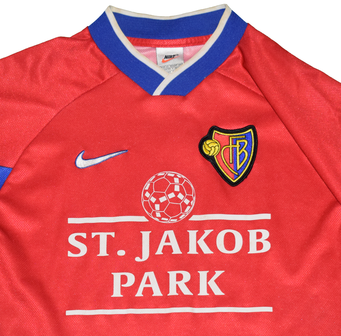 FC Basel 1998/99 Home kit XS