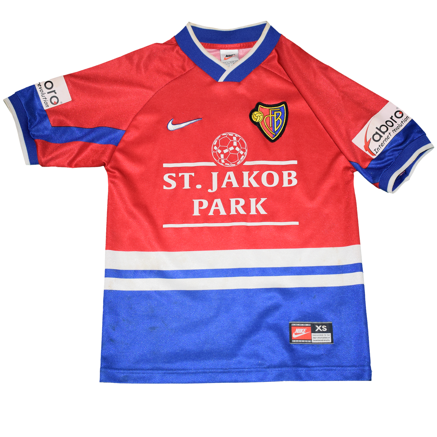 FC Basel 1998/99 Home kit XS