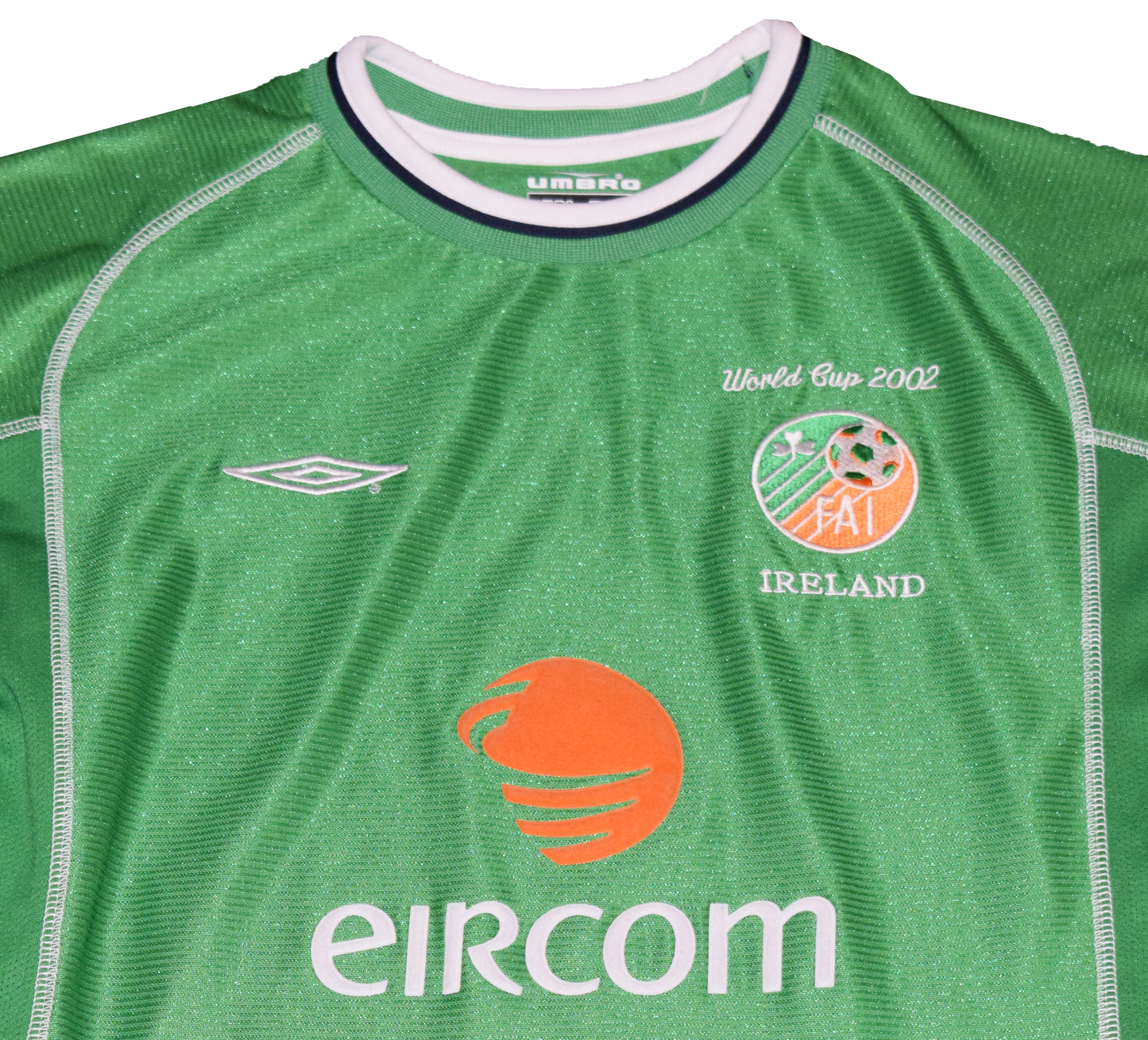 Ireland 2002 WORLD CUP Home kit YLarge (Kids)