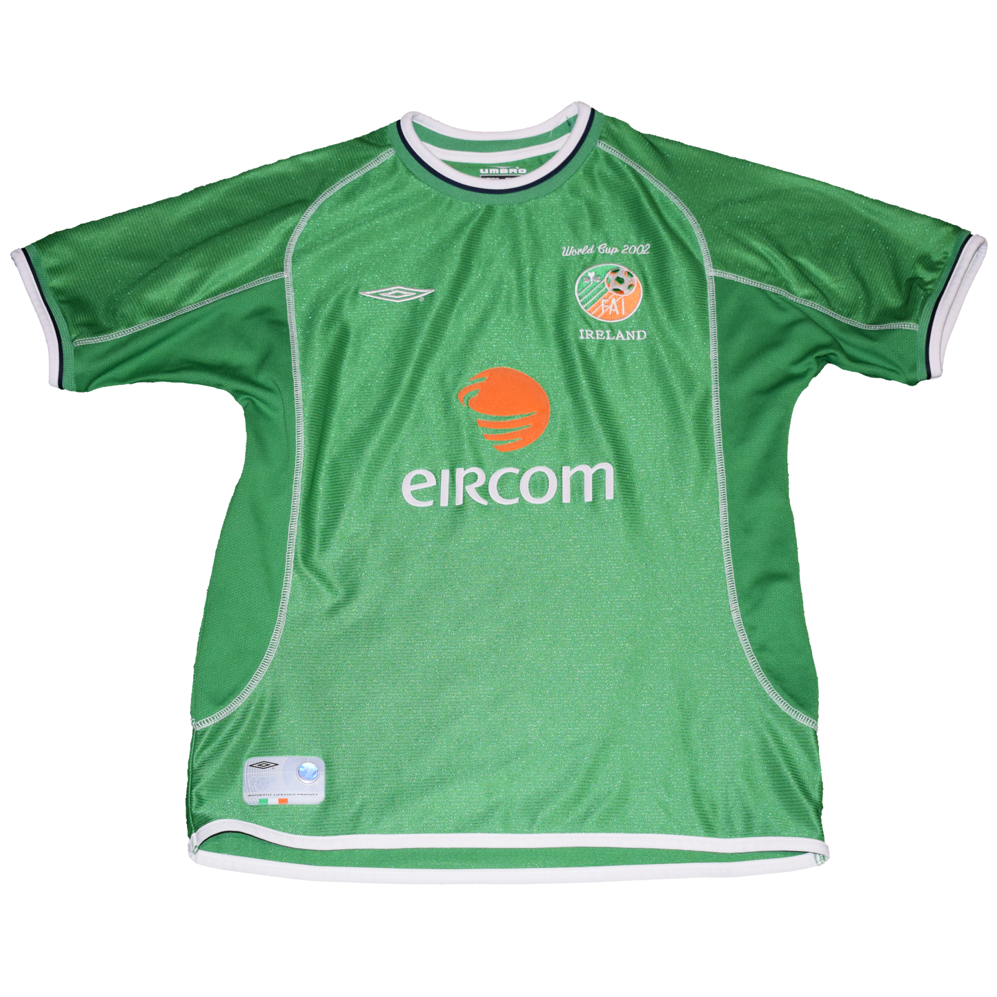 Ireland 2002 WORLD CUP Home kit YLarge (Kids)