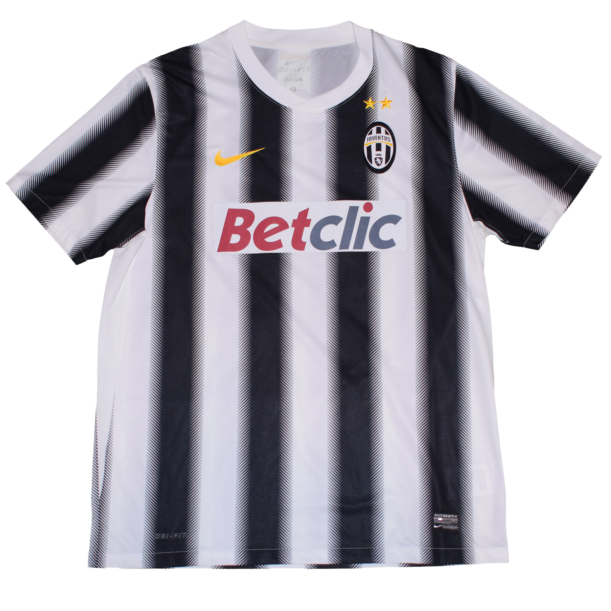 Juventus 2011/12 Home kit with Official Del Piero Print Large