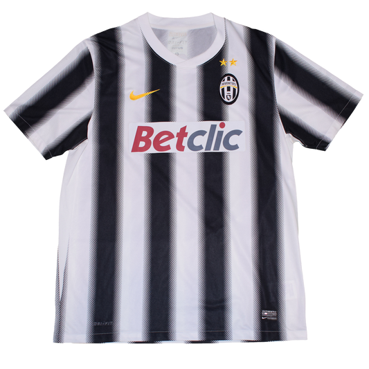 Juventus 2011/12 Home kit with Official Del Piero Print Large