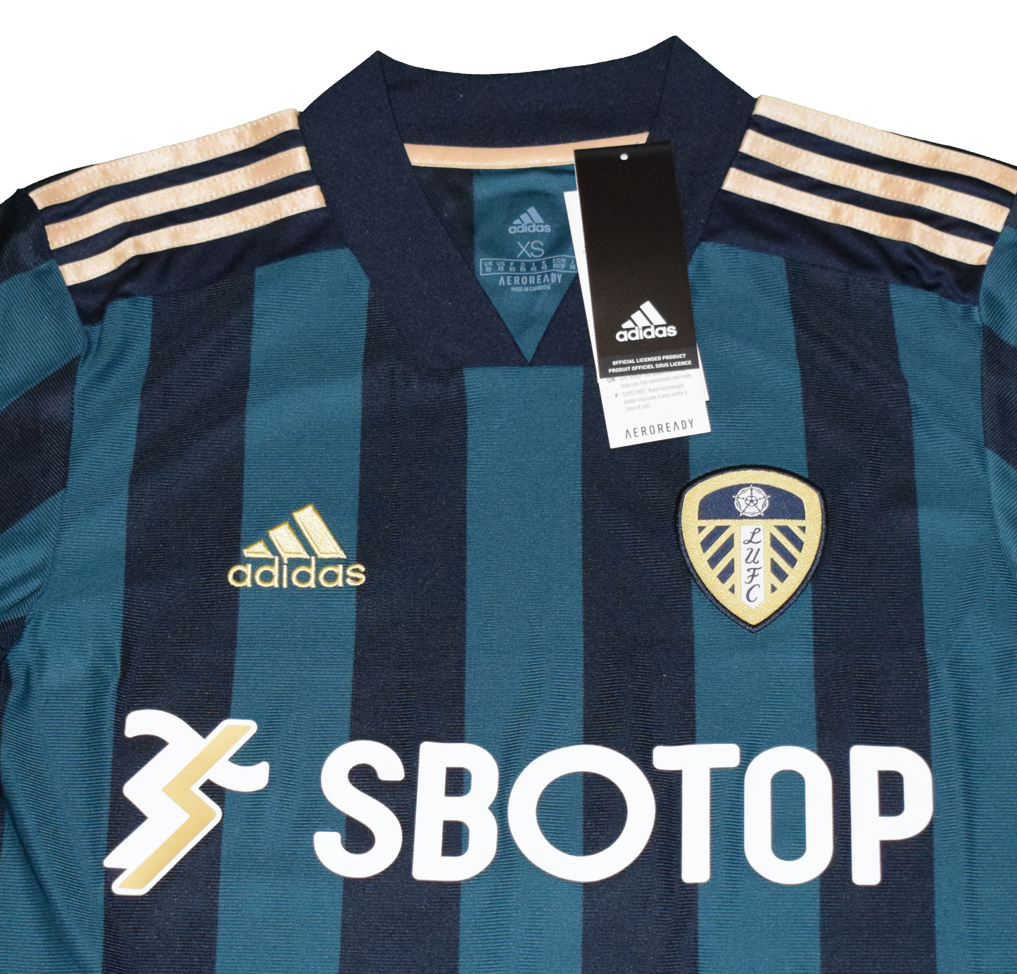 Leeds United 2020/21 Away kit XS BNWT