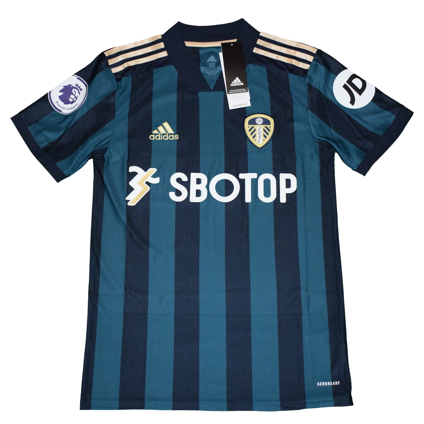 Leeds United 2020/21 Away kit XS BNWT