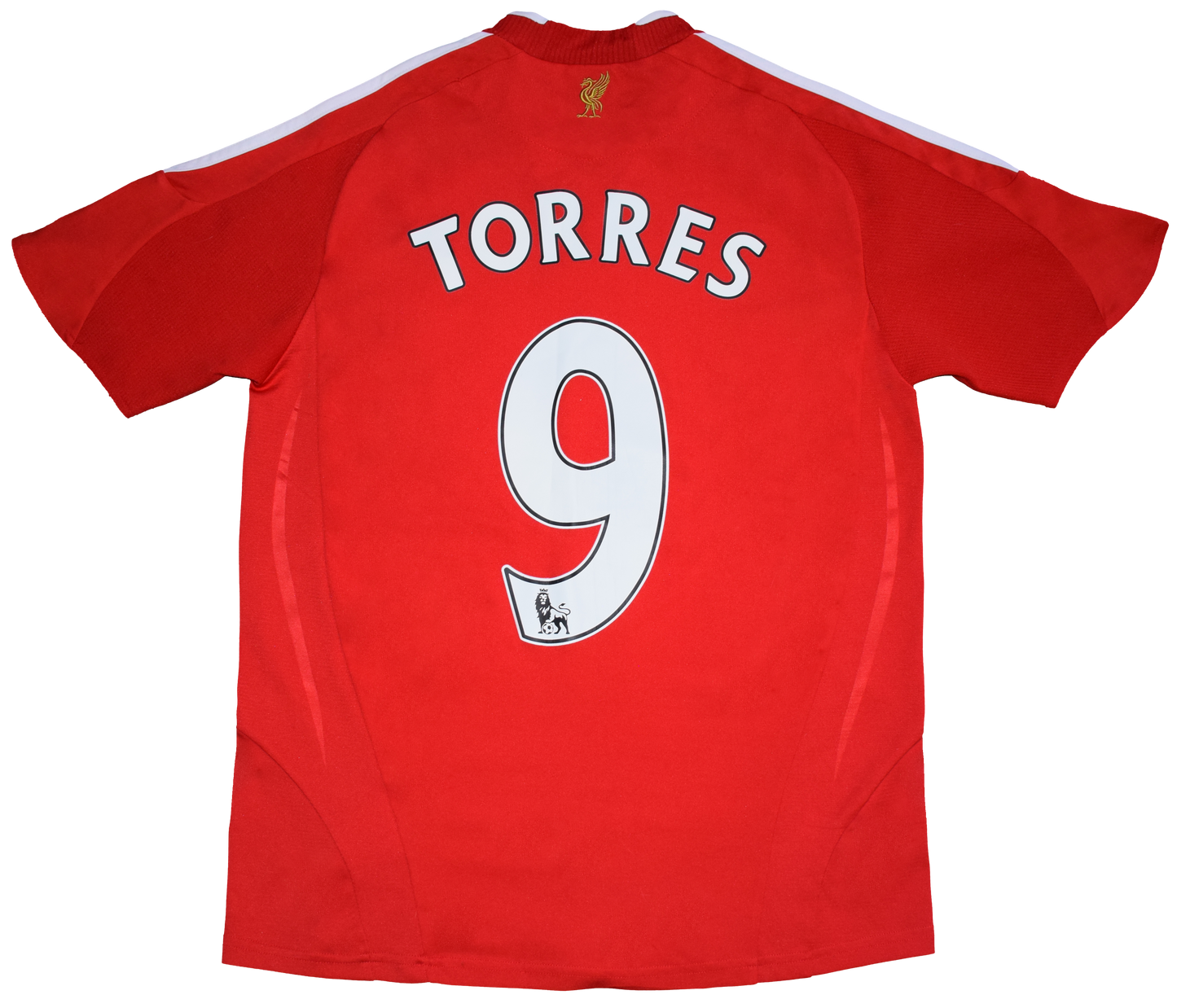 Liverpool 2009/10 Home kit with Official Torres Print XS