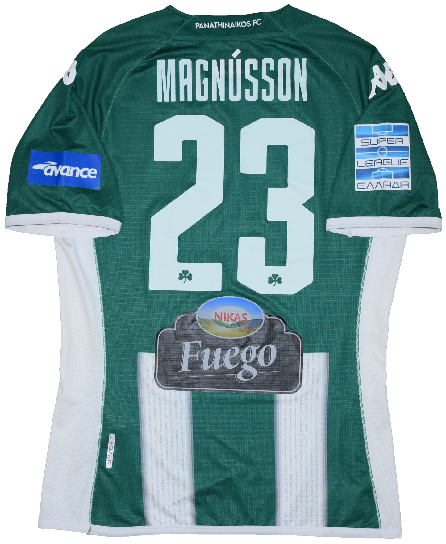 Magnússon Matchworn Panathinaikos 2022/23 Home kit XL