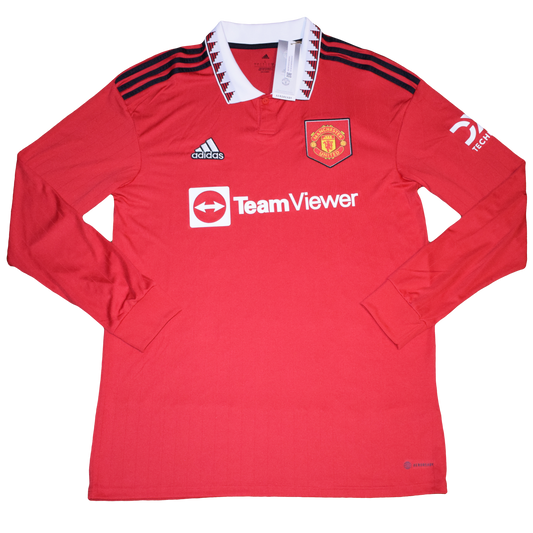 Manchester United 2022/23 Home kit Longsleeve Large BNWT