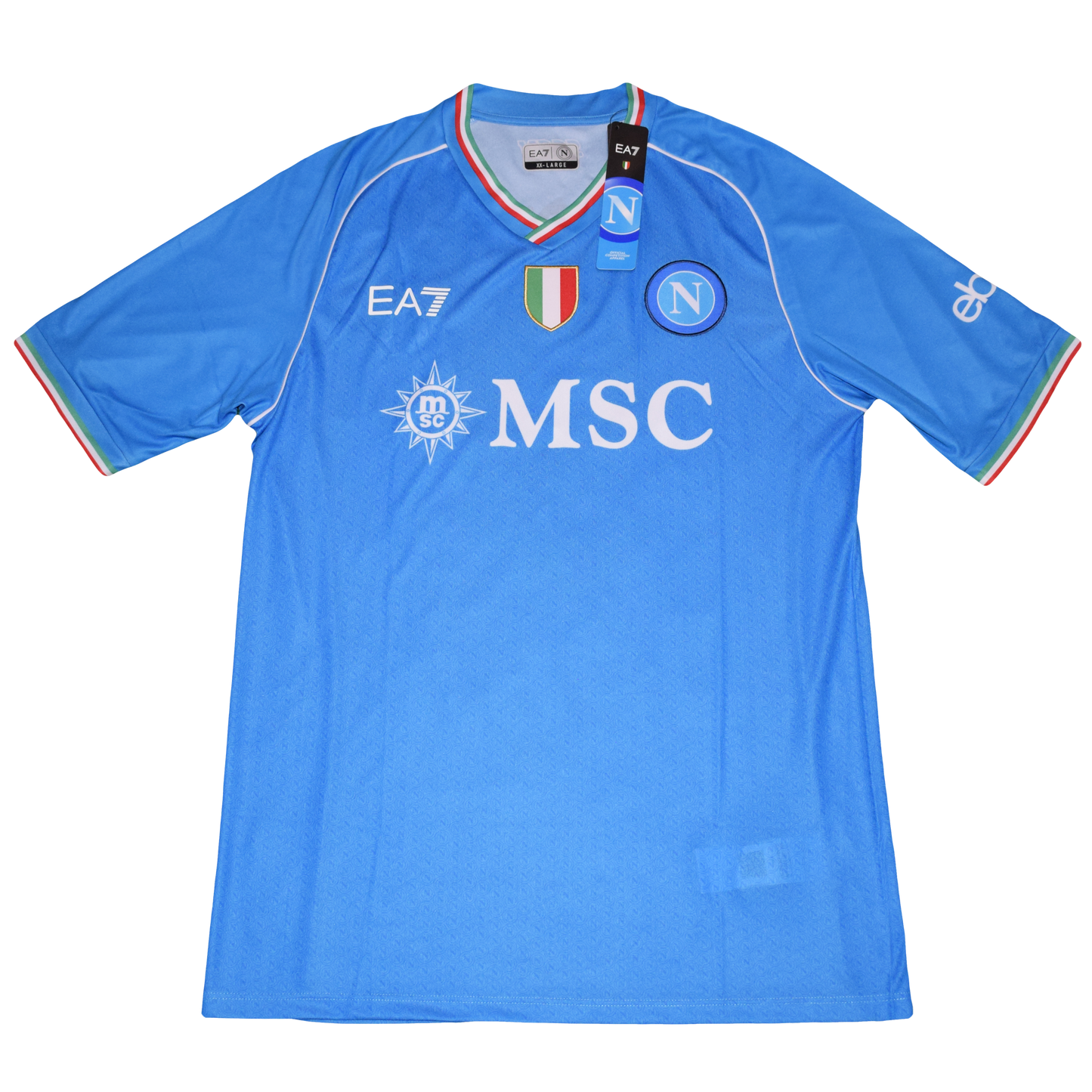 Napoli 2023/24 Home kit with Official Osimhen Print XXL BNWT