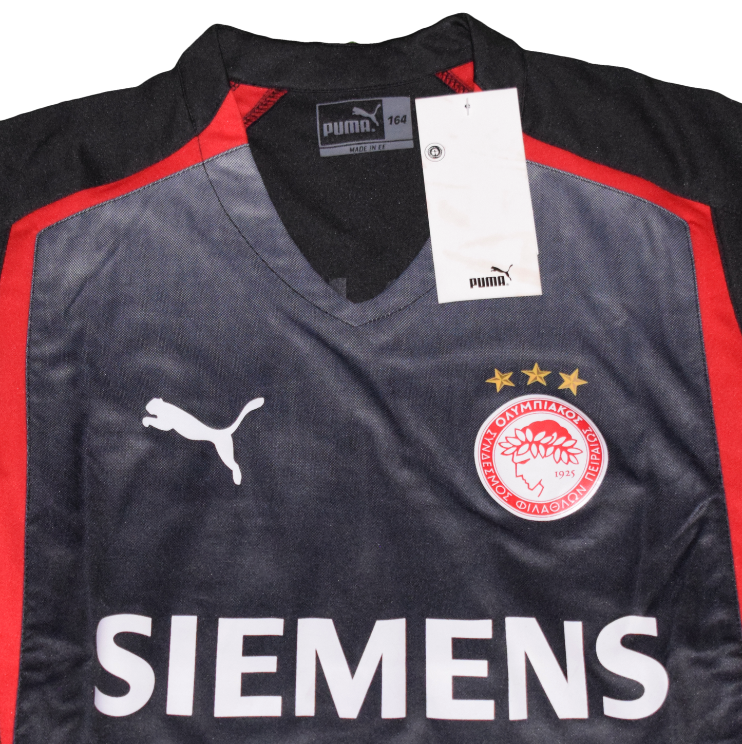 Olympiacos 2005/06 Away kit with Djordjevic Print Ylarge BNWT (Kids)