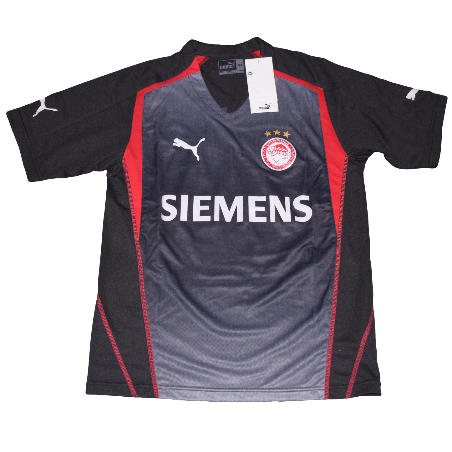 Olympiacos 2005/06 Away kit with Djordjevic Print Ylarge BNWT (Kids)