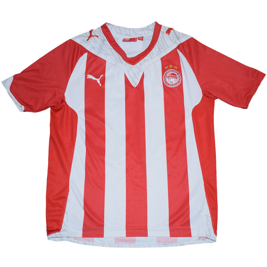 Olympiacos 2009/10 Home kit with Official Fetfatzidis Print YL (Kids)