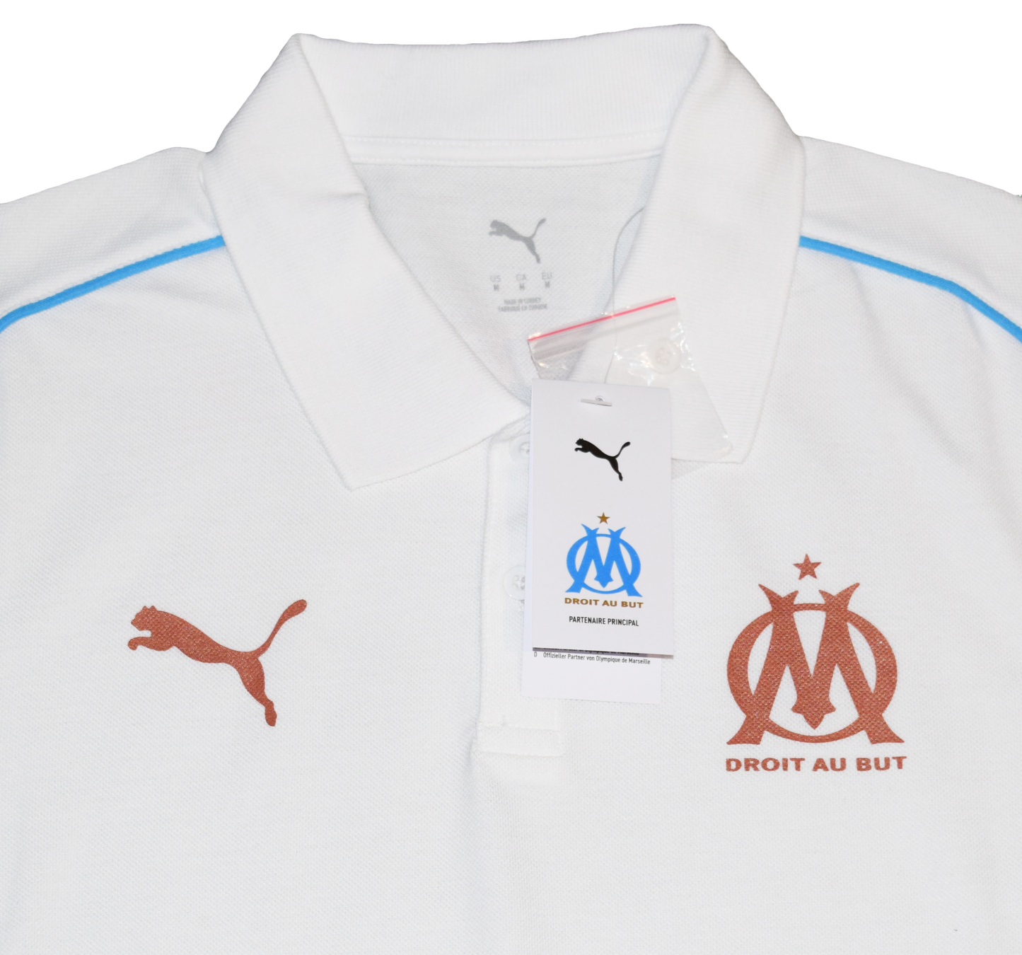 Olympique Marseille 2024/25 Training Polo Medium BNWT
