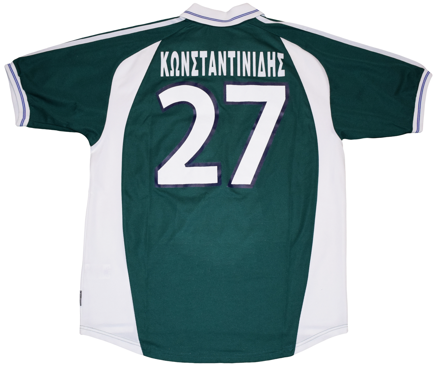 Panathinaikos 2002/03 Home kit with Konstantinidis Print Large