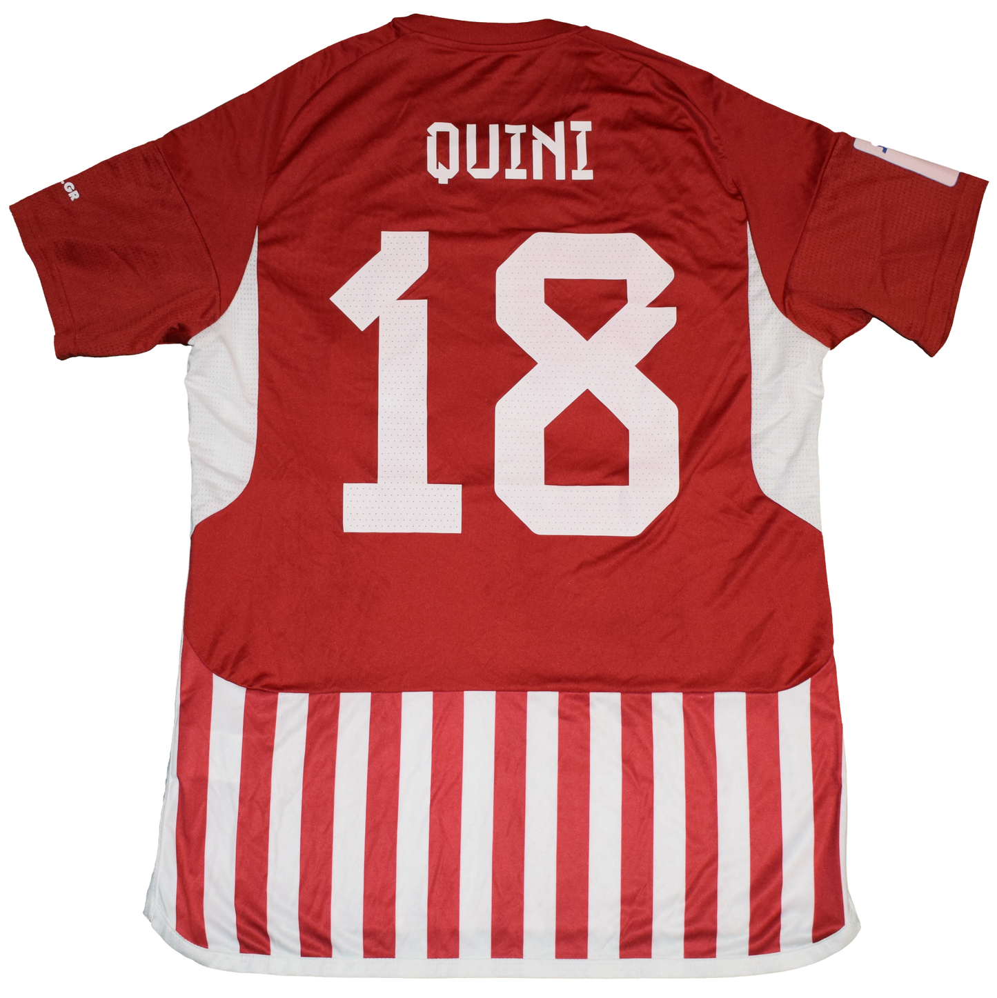 Quini Matchworn Olympiacos 2023/24 Home kit Medium