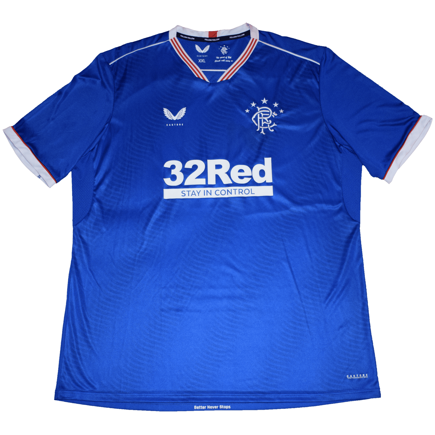 Rangers 2020/21 Home kit XXL