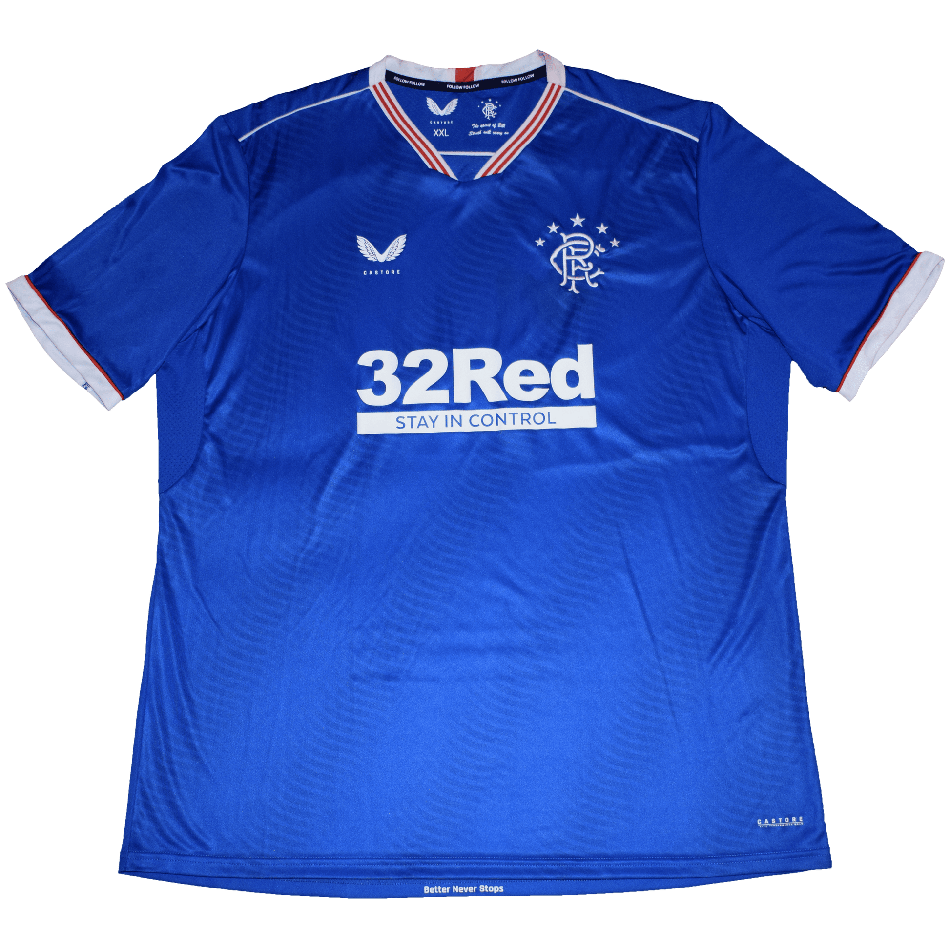Rangers 2020/21 Home kit XXL