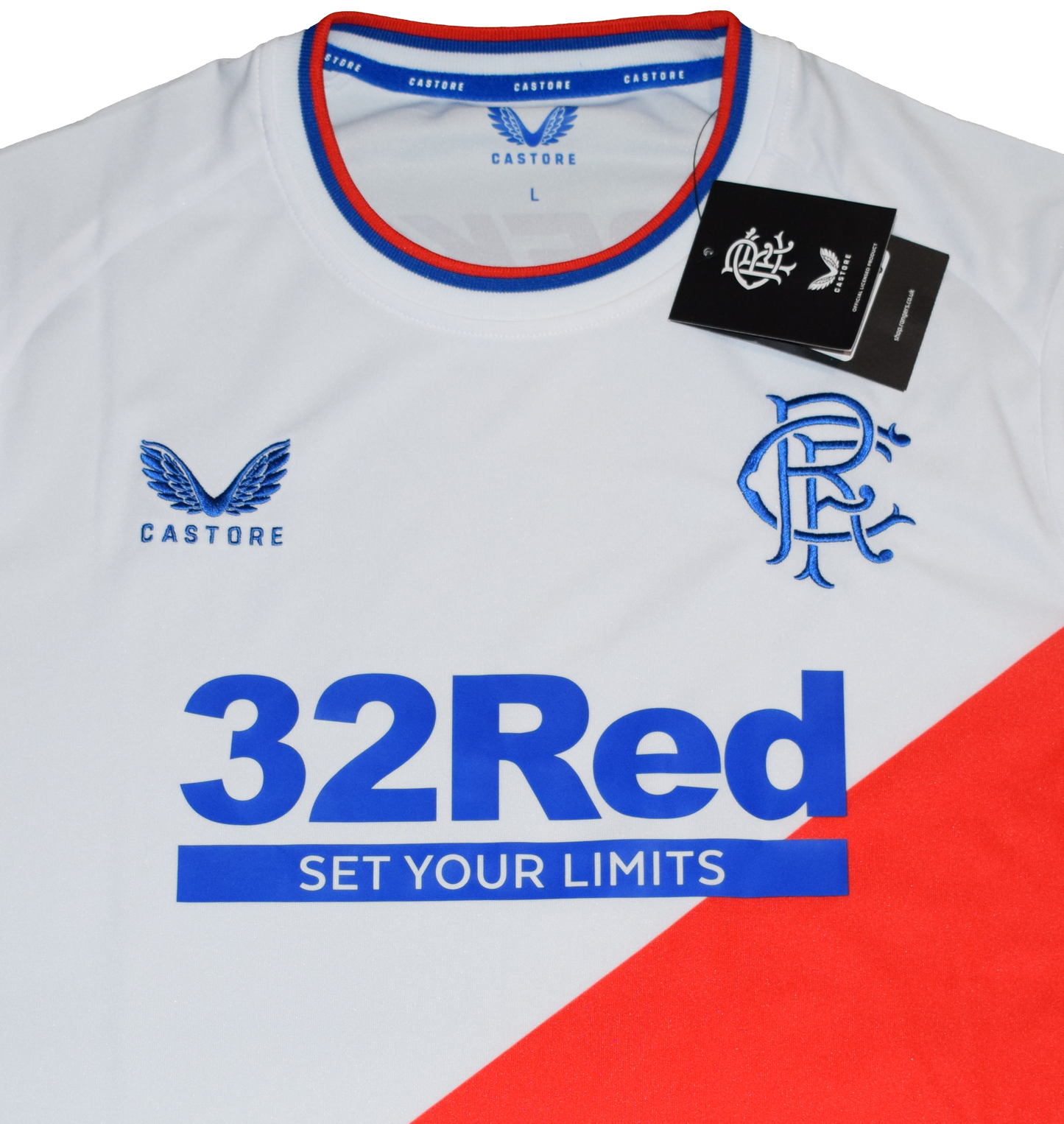 Rangers 2022/23 Away kit Large BNWT