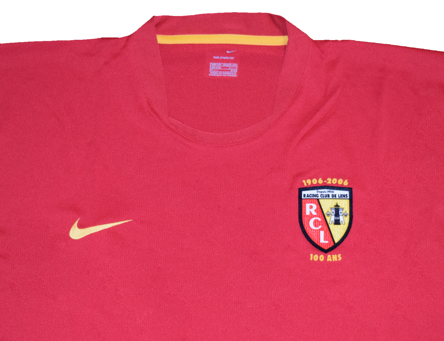 RC Lens 2006/07 Centenary Home kit XXL BNWT