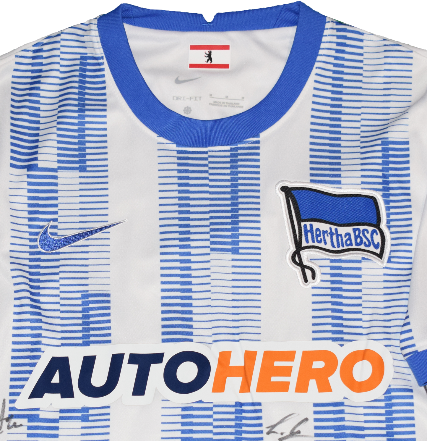 Hertha Berlin 2021/22 Υπογεγραμμένη Εντός έδρας Εμφάνιση Medium