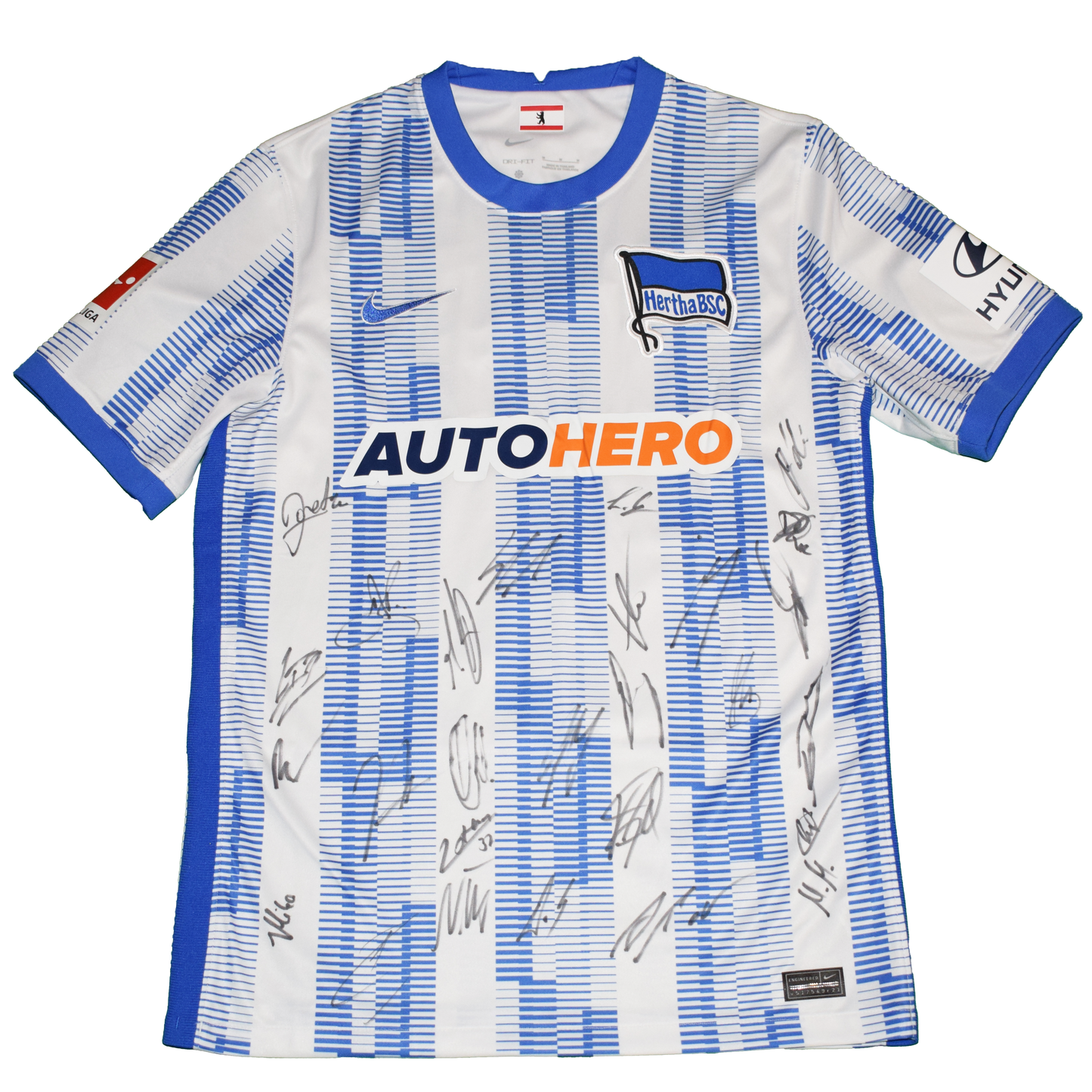 Hertha Berlin 2021/22 Υπογεγραμμένη Εντός έδρας Εμφάνιση Medium