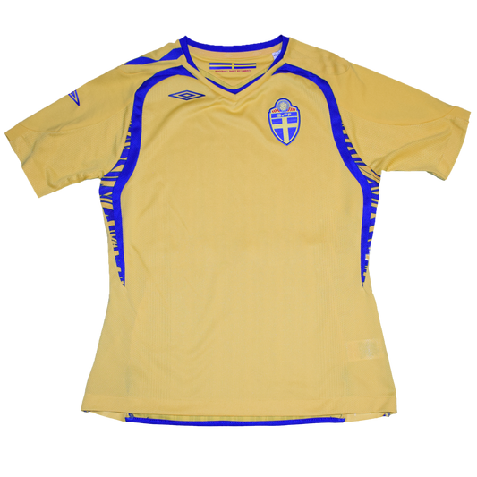 Sweden 2008 EURO Home kit YLarge (Kids)