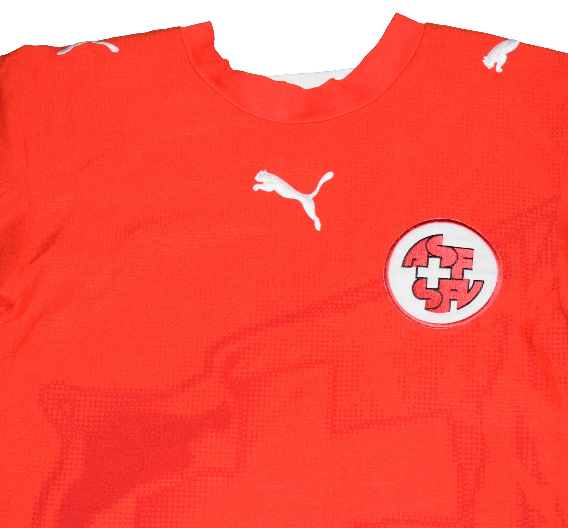 Switzerland 2006 Home kit with Official Barnetta Print SIGNED XS