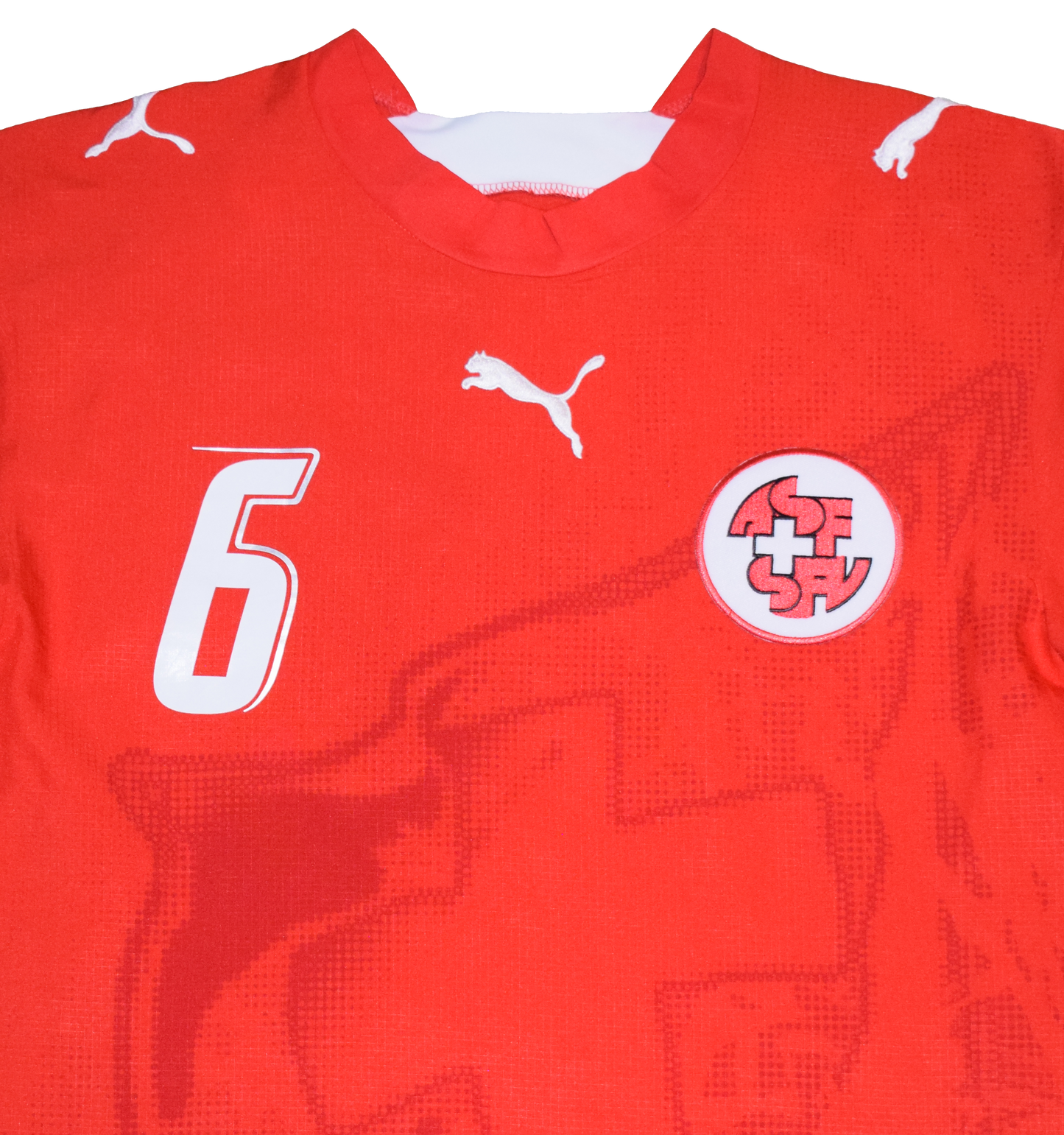 Switzerland 2006 Home kit with Official Vogel Print Small