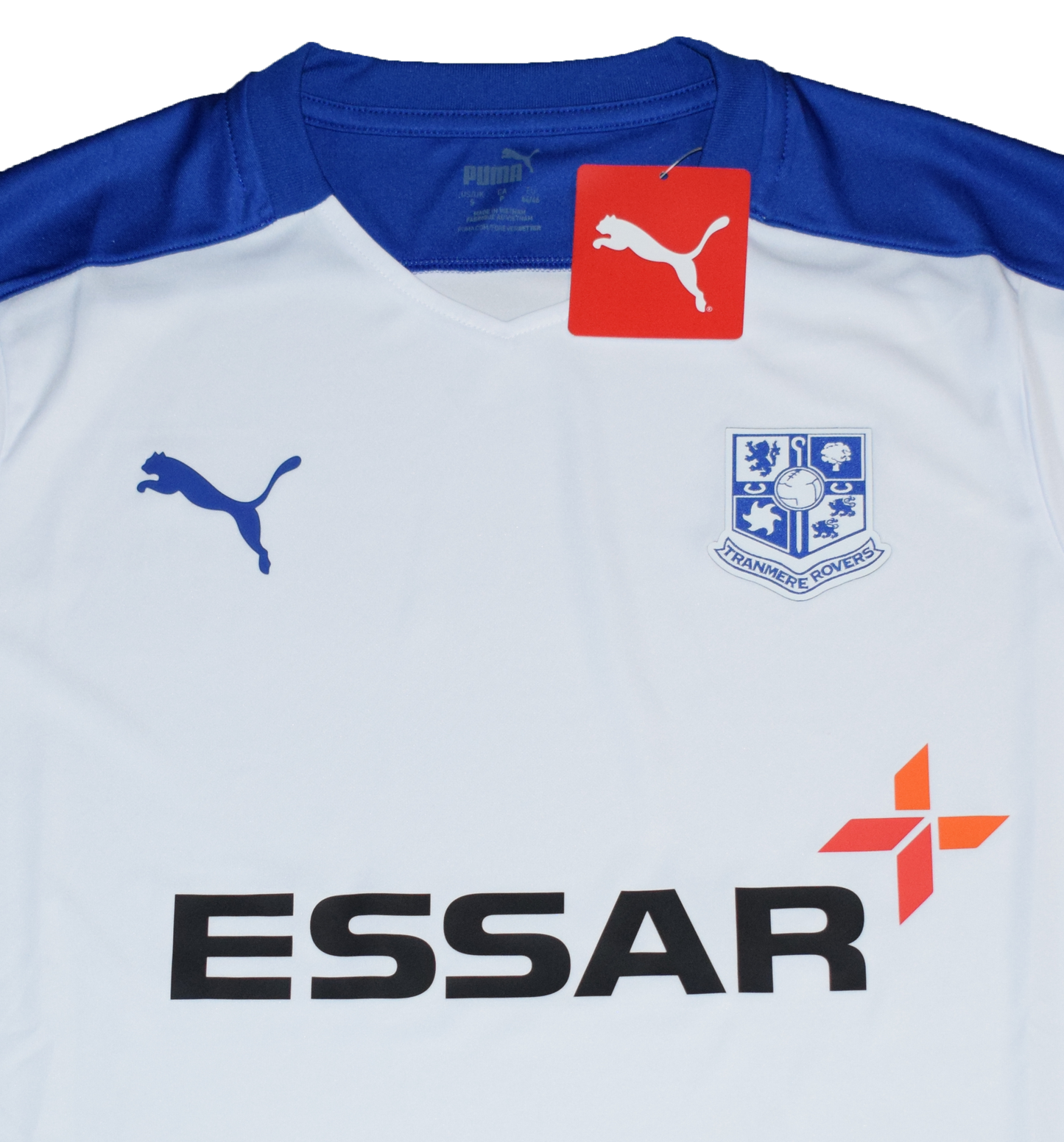 Tranmere Rovers 2020/21 Home kit Small BNWT