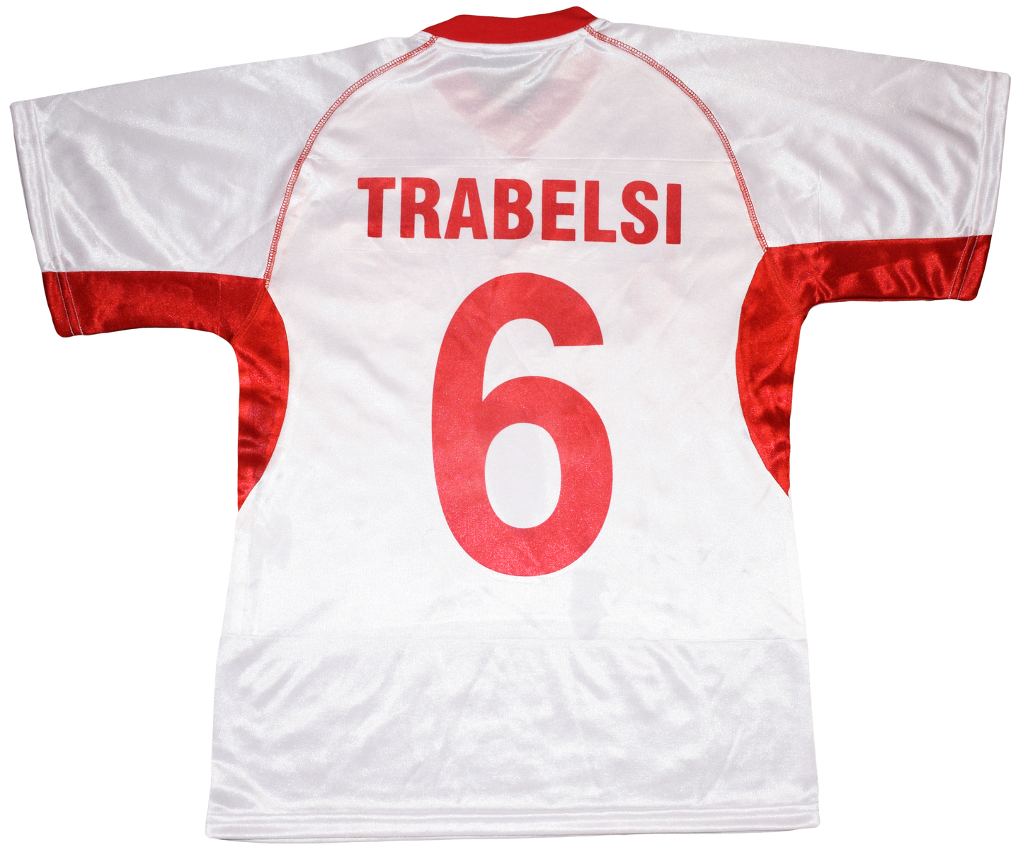 Τυνησία 2002 WORLD CUP Εντός έδρας Εμφάνιση με τύπωμα Trabelsi