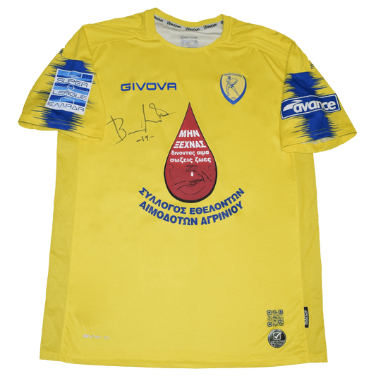 Voilis Matchworn Panetolikos 2022/23 Home kit Large