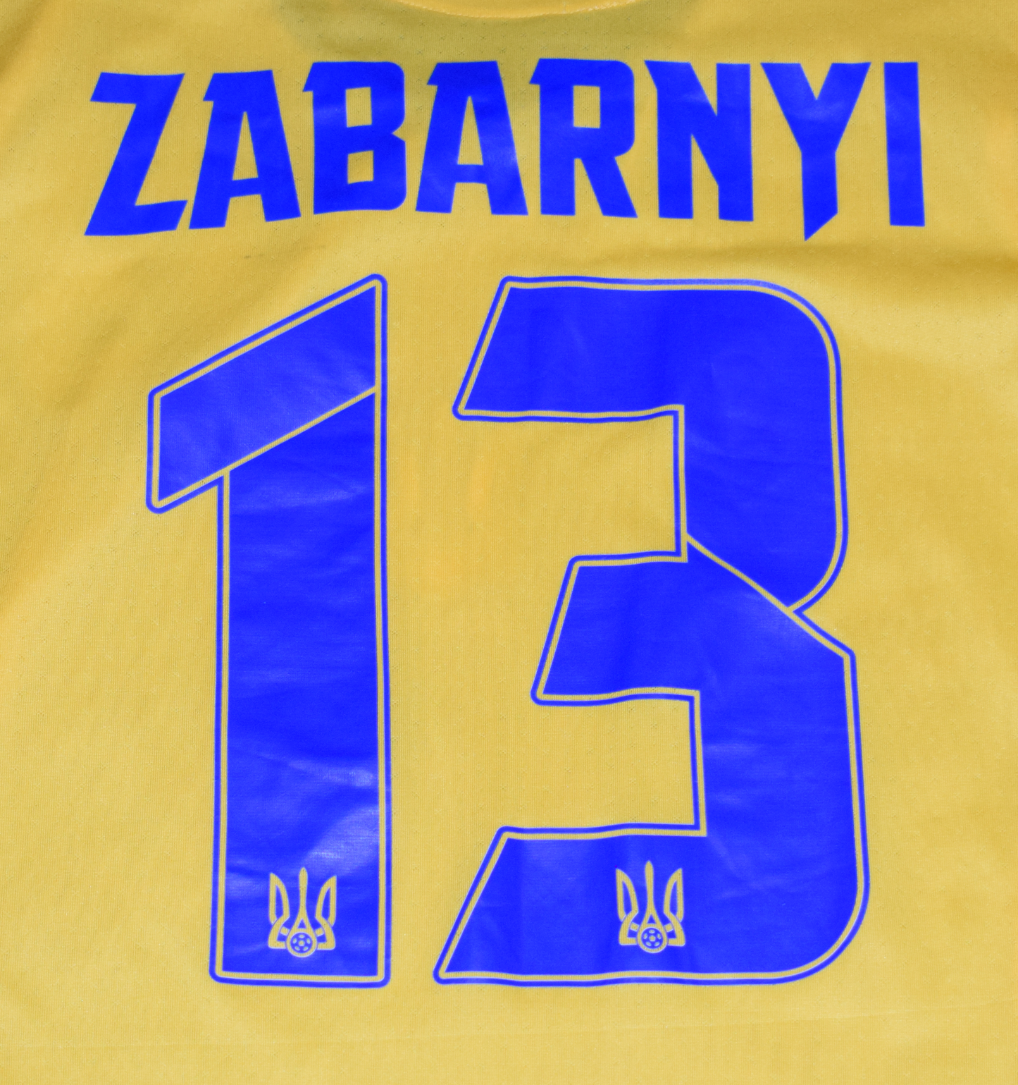 Zabarnyi Matchworn Ukraine 2024 Home kit Large