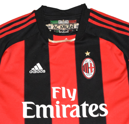 AC Milan 2010/11 Εντός Έδρας Εμφάνιση XL