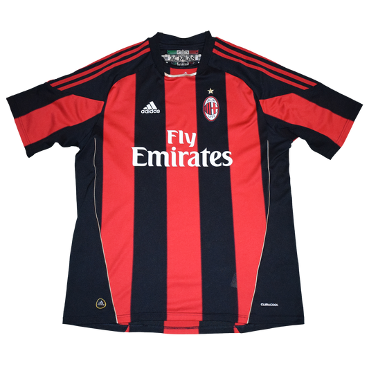 AC Milan 2010/11 Εντός Έδρας Εμφάνιση XL