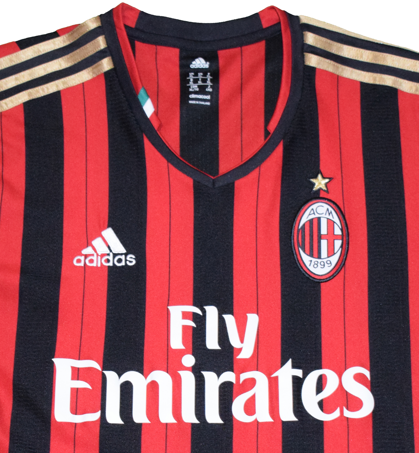 AC Milan 2013/14 Εντός Έδρας Εμφάνιση XL