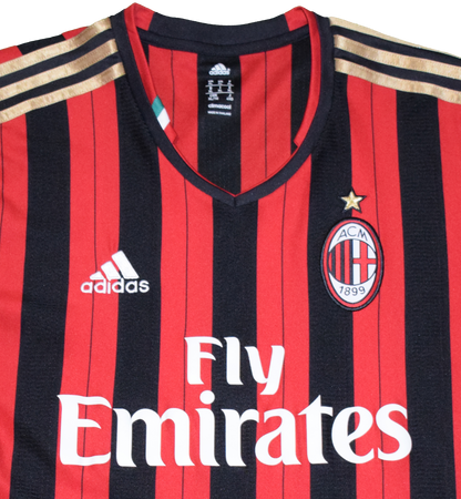 AC Milan 2013/14 Εντός Έδρας Εμφάνιση XL