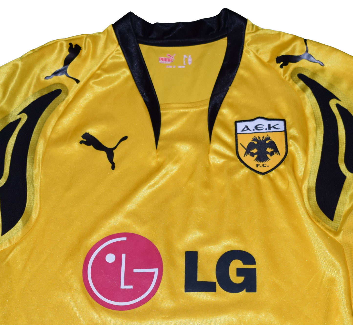 AEK Athens 2007/08 Home kit Medium