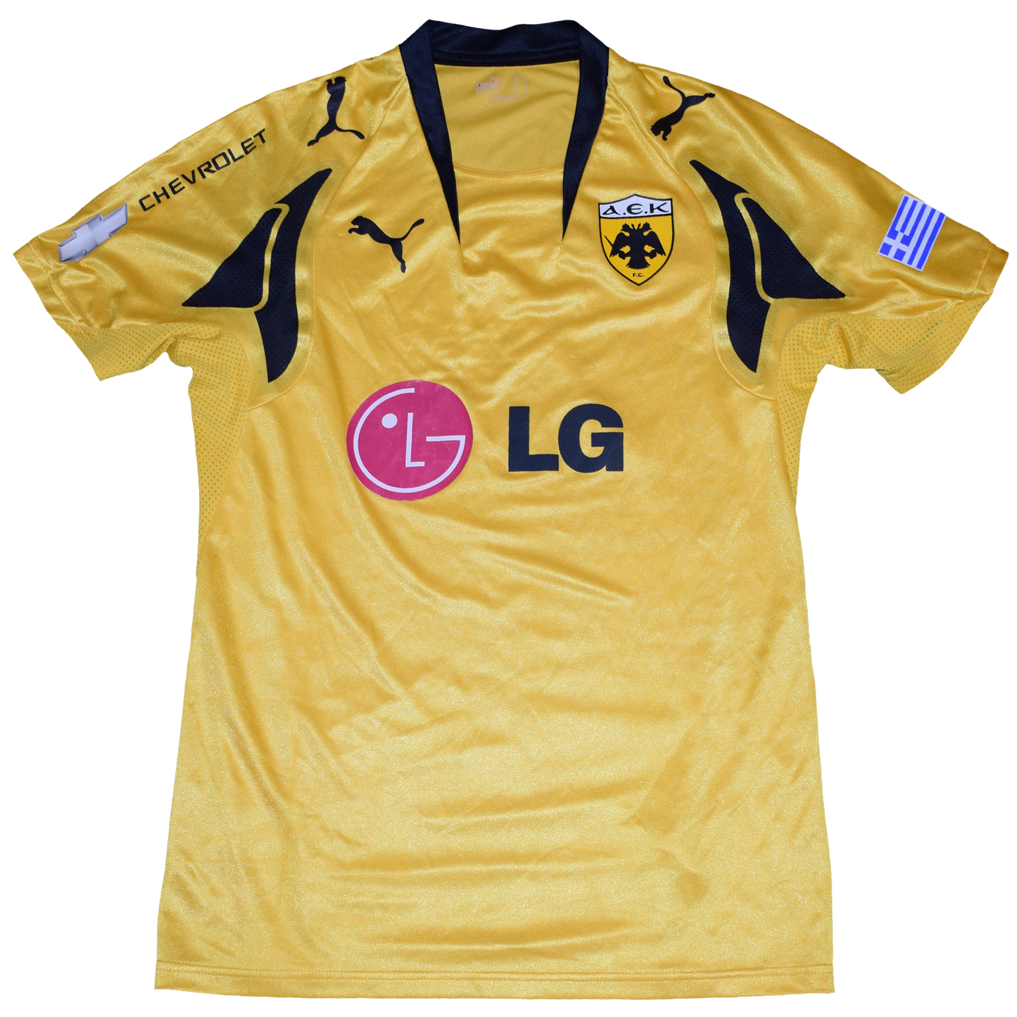 AEK Athens 2007/08 Home kit Authentic Version Medium