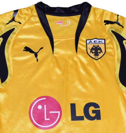 AEK Athens 2007/08 Home kit XS