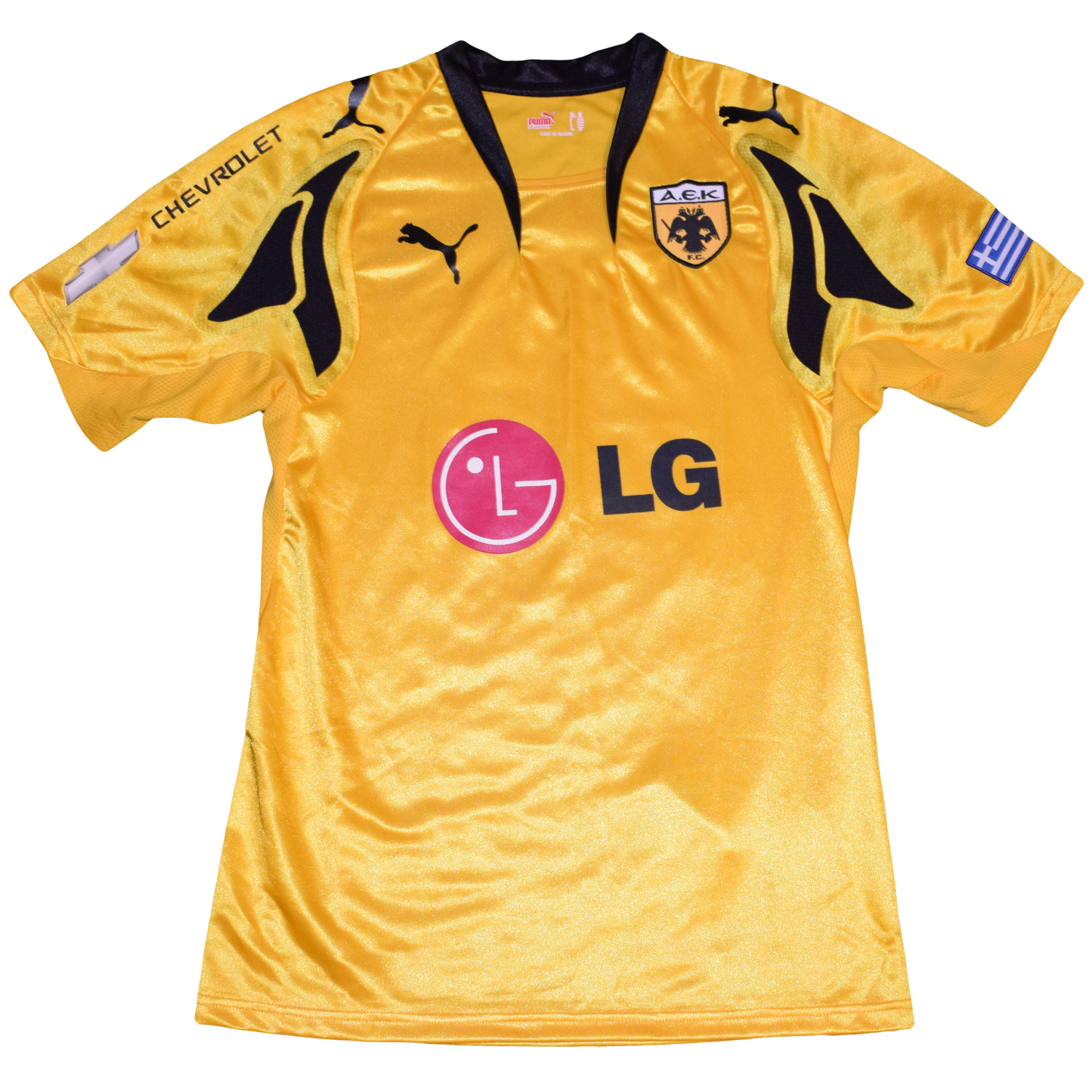 AEK Athens 2007/08 Home kit XS