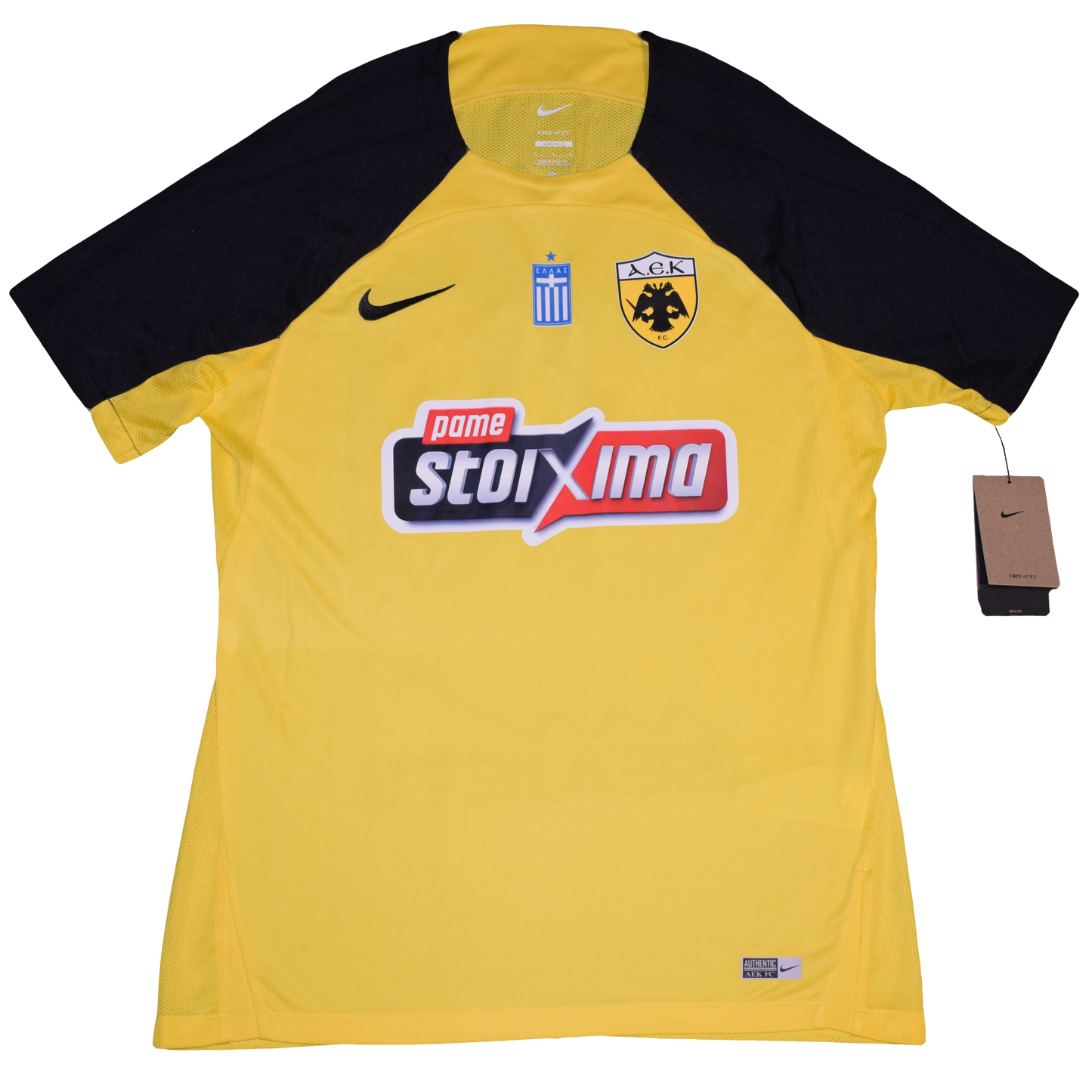 AEK Athens 2024/25 Home kit with Official Mantalos Print Large BNWT